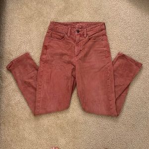 red jeans